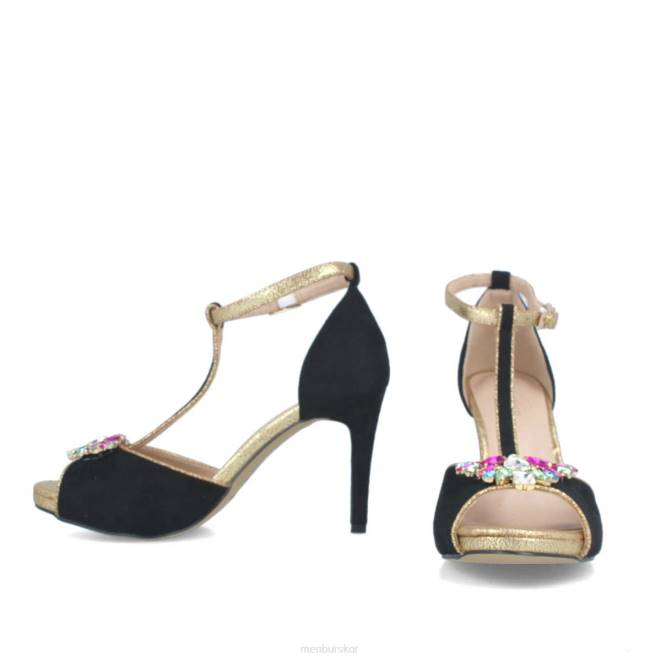 Menbur kvinnor svart biauzzo casual chic sko 608J240