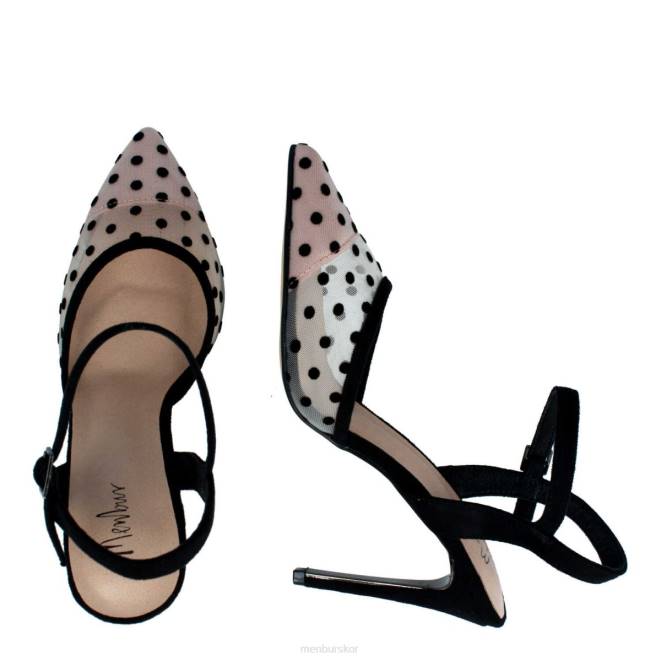 Menbur kvinnor svart blavy casual chic sko 608J371