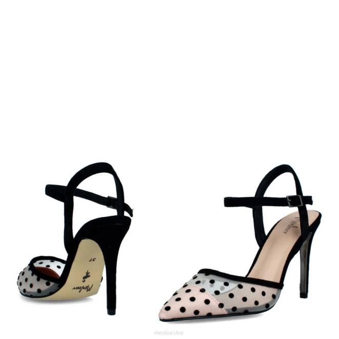 Menbur kvinnor svart blavy casual chic sko 608J371