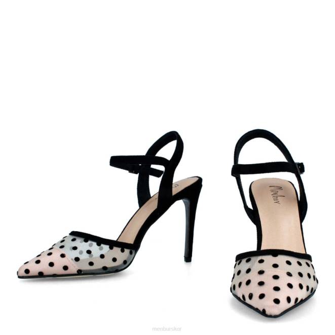 Menbur kvinnor svart blavy casual chic sko 608J371