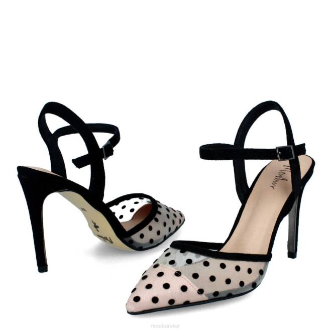 Menbur kvinnor svart blavy casual chic sko 608J371