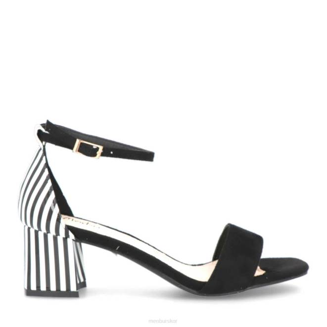 Menbur kvinnor svart blessano casual chic sko 608J509