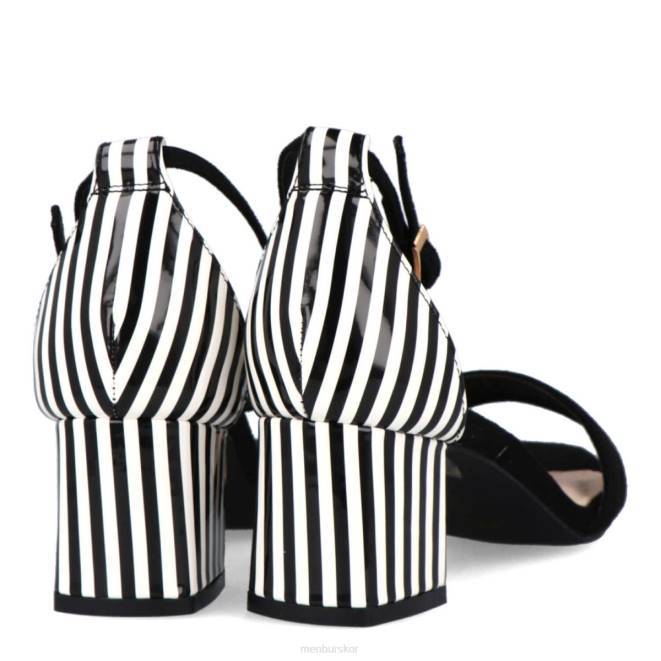 Menbur kvinnor svart blessano casual chic sko 608J509