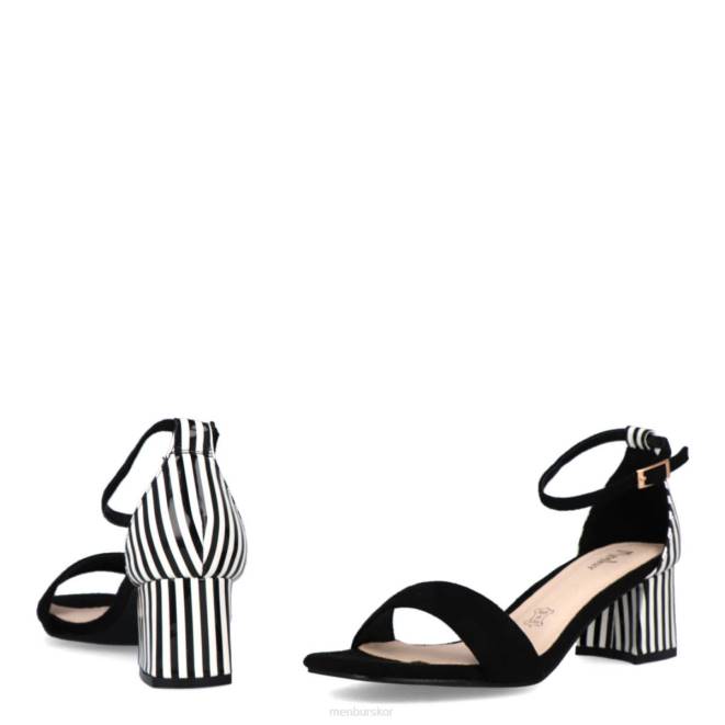 Menbur kvinnor svart blessano casual chic sko 608J509