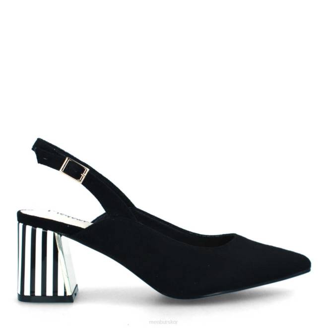 Menbur kvinnor svart bonavicina casual chic sko 608J3059
