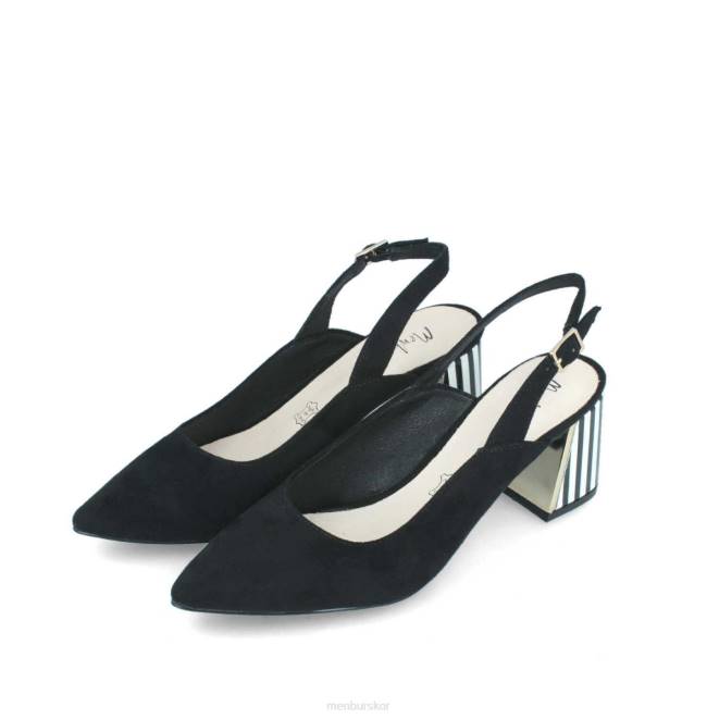 Menbur kvinnor svart bonavicina casual chic sko 608J3059