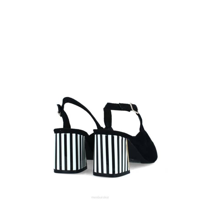 Menbur kvinnor svart bonavicina casual chic sko 608J3059