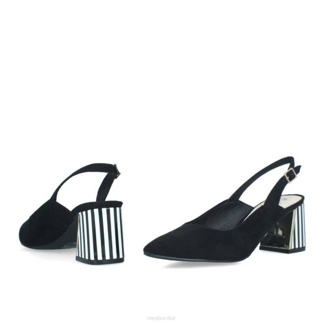 Menbur kvinnor svart bonavicina casual chic sko 608J3059