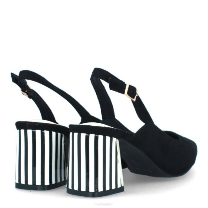 Menbur kvinnor svart bonavicina casual chic sko 608J3059
