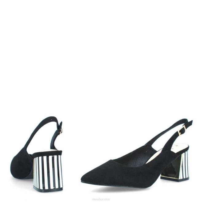 Menbur kvinnor svart bonavicina casual chic sko 608J3059