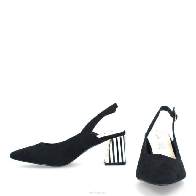 Menbur kvinnor svart bonavicina casual chic sko 608J3059