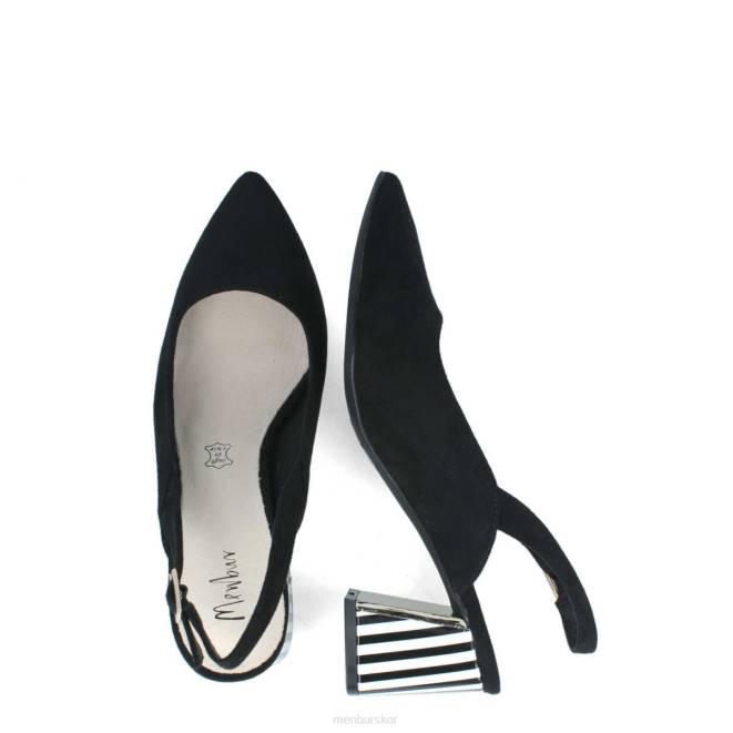 Menbur kvinnor svart bonavicina casual chic sko 608J3059