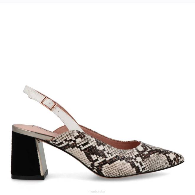 Menbur kvinnor svart bondeno casual chic sko 608J3522