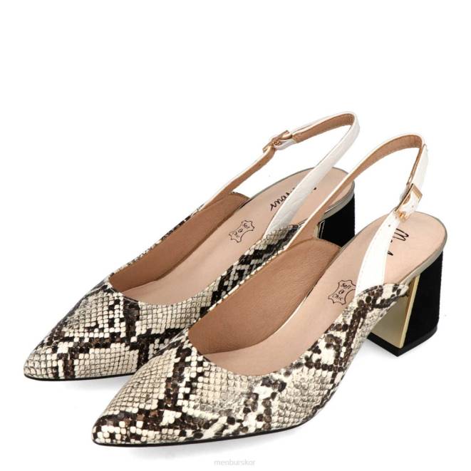 Menbur kvinnor svart bondeno casual chic sko 608J3522