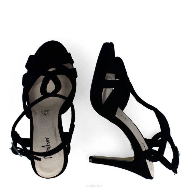 Menbur kvinnor svart bordonaro casual chic sko 608J3304