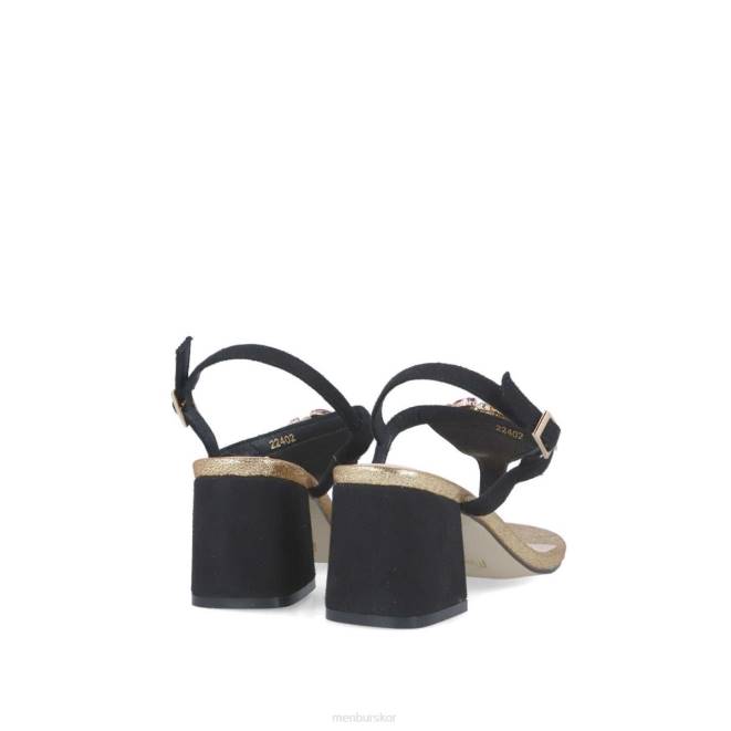 Menbur kvinnor svart borriana casual chic sko 608J262