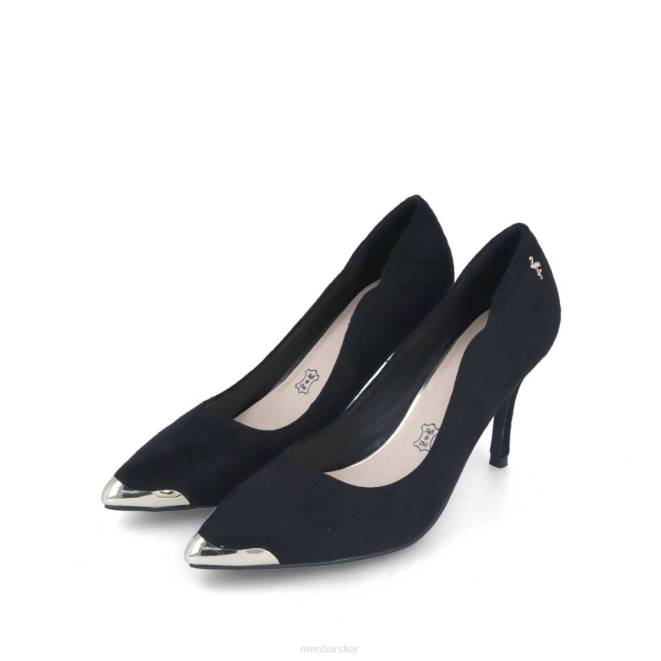 Menbur kvinnor svart botrona casual chic sko 608J3369