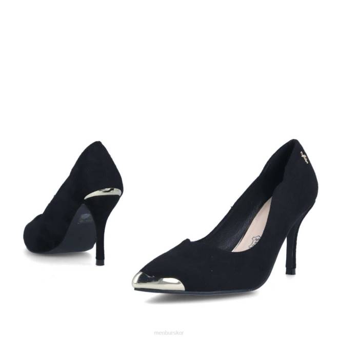 Menbur kvinnor svart botrona casual chic sko 608J3369