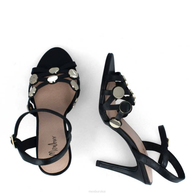 Menbur kvinnor svart caccuri casual chic sko 608J3286