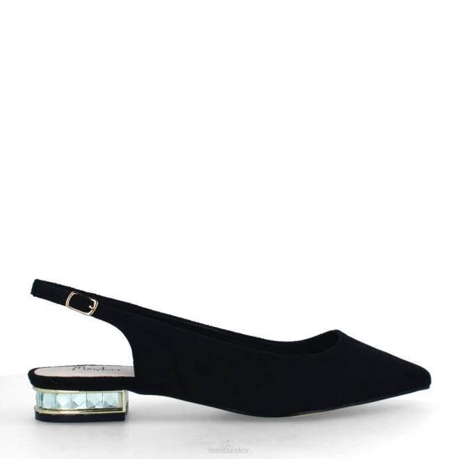 Menbur kvinnor svart calamia casual chic sko 608J3265