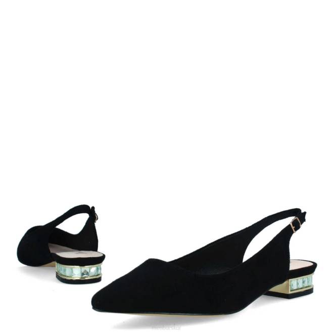 Menbur kvinnor svart calamia casual chic sko 608J3265