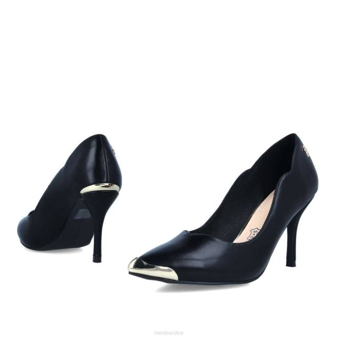 Menbur kvinnor svart calari casual chic sko 608J3372