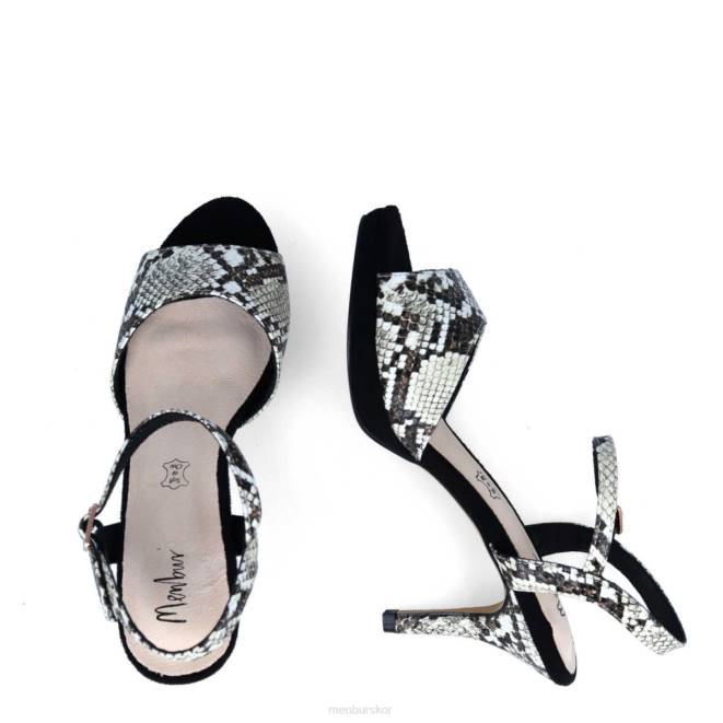 Menbur kvinnor svart calasetta casual chic sko 608J355