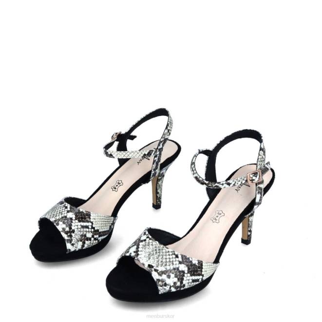 Menbur kvinnor svart calasetta casual chic sko 608J355