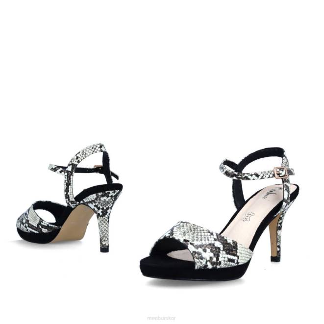 Menbur kvinnor svart calasetta casual chic sko 608J355