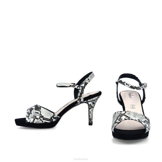 Menbur kvinnor svart calasetta casual chic sko 608J355