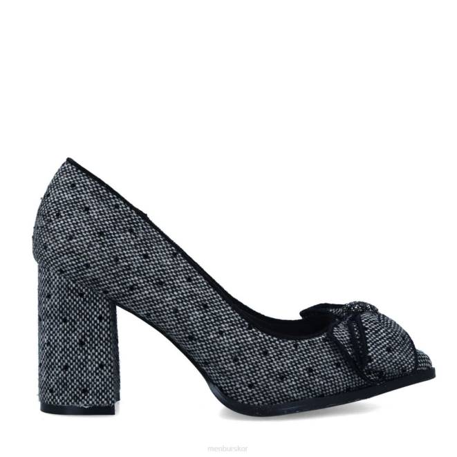 Menbur kvinnor svart canavera casual chic sko 608J409