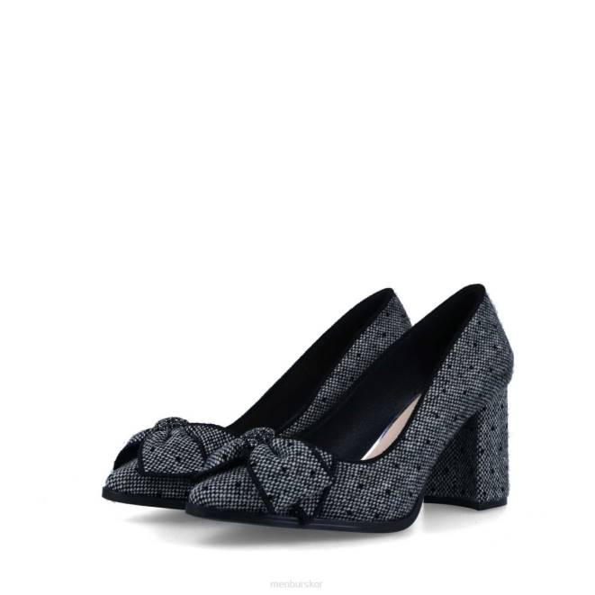 Menbur kvinnor svart canavera casual chic sko 608J409