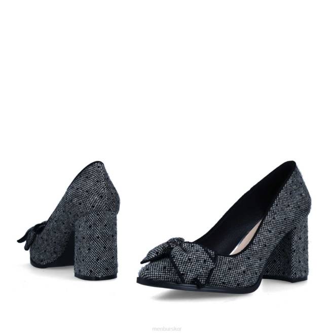 Menbur kvinnor svart canavera casual chic sko 608J409