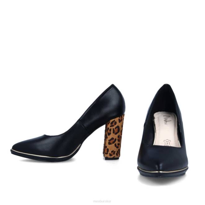 Menbur kvinnor svart capranica casual chic sko 608J407