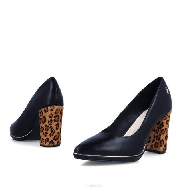 Menbur kvinnor svart capranica casual chic sko 608J407