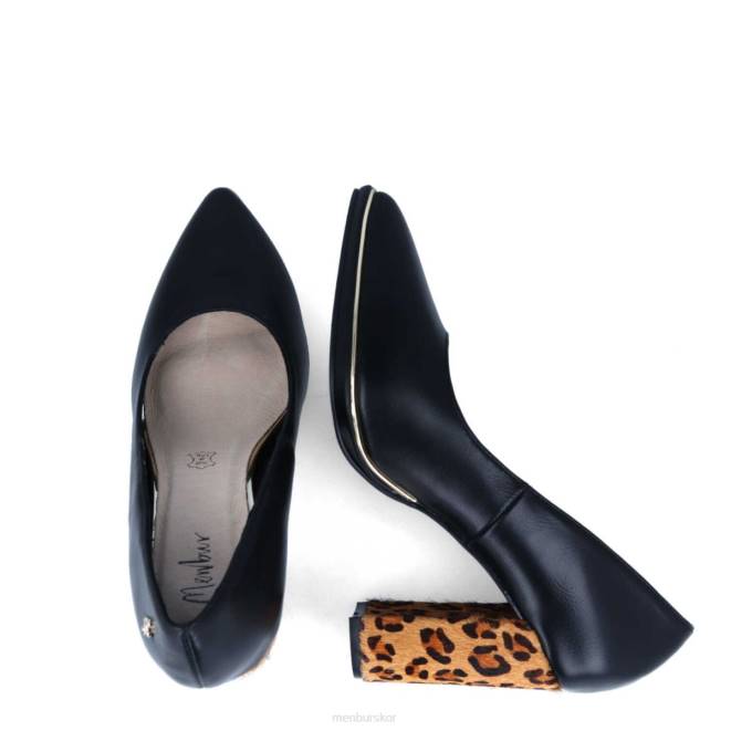 Menbur kvinnor svart capranica casual chic sko 608J407