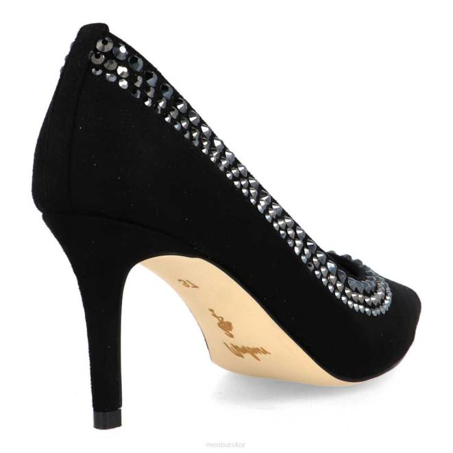 Menbur kvinnor svart carpesica casual chic sko 608J542