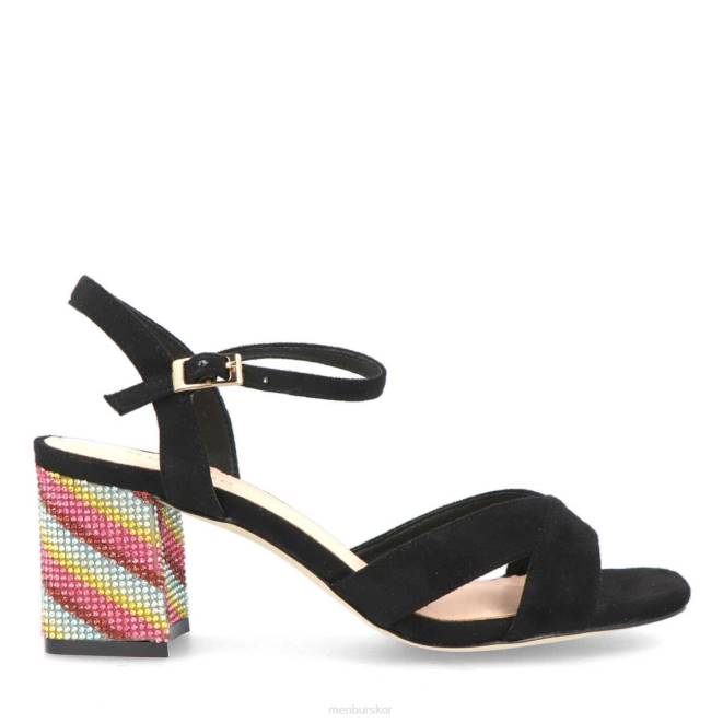 Menbur kvinnor svart cremasco casual chic sko 608J3248