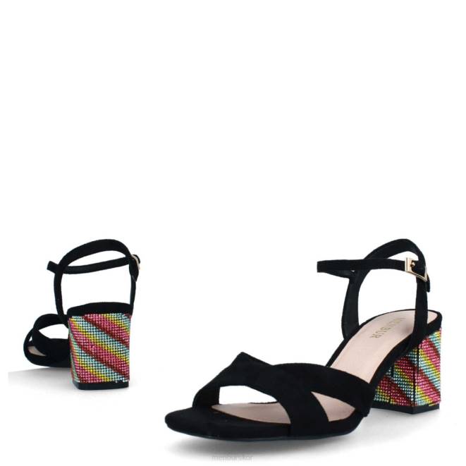 Menbur kvinnor svart cremasco casual chic sko 608J3248