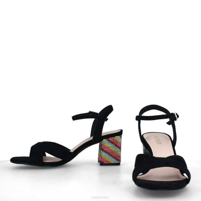 Menbur kvinnor svart cremasco casual chic sko 608J3248