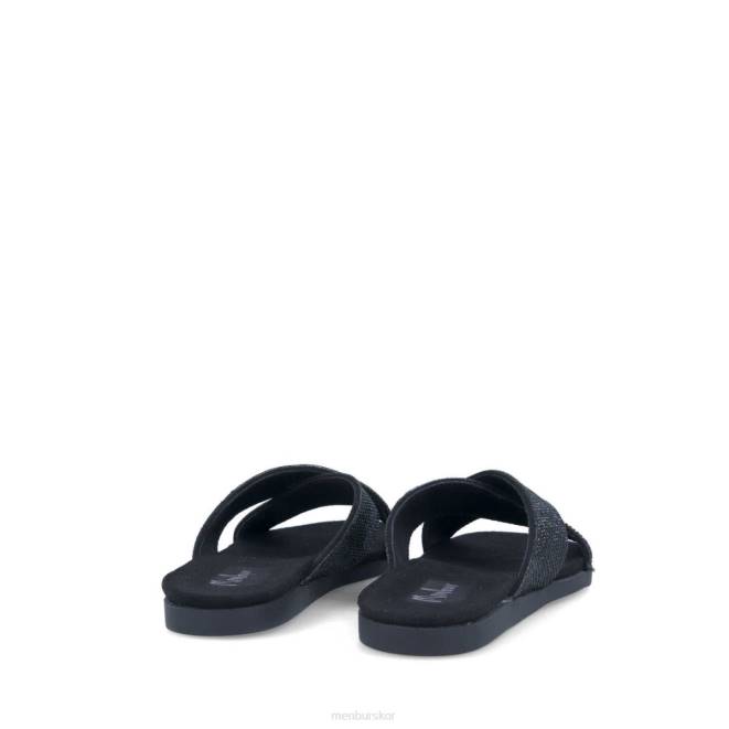 Menbur kvinnor svart forno casual chic sko 608J3185