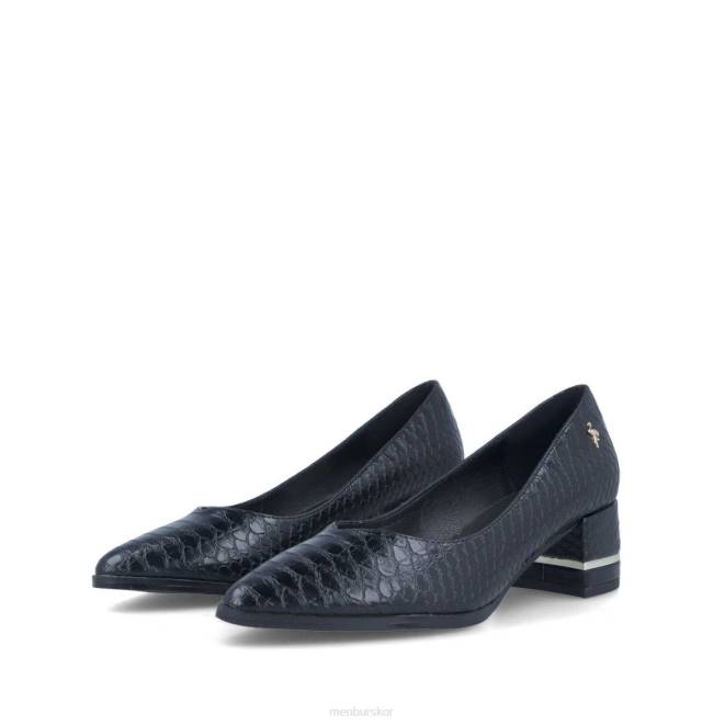 Menbur kvinnor svart karviron casual chic sko 608J3398