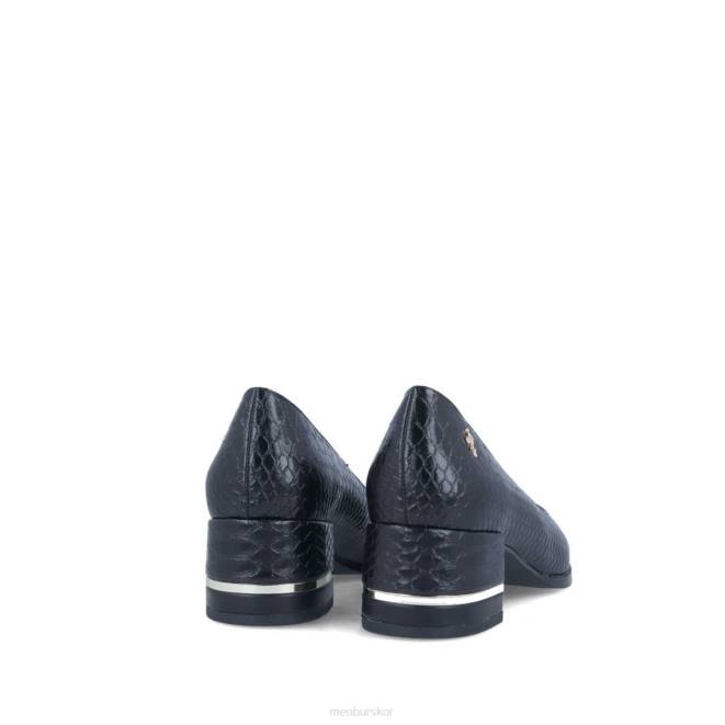 Menbur kvinnor svart karviron casual chic sko 608J3398