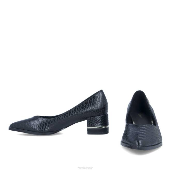 Menbur kvinnor svart karviron casual chic sko 608J3398