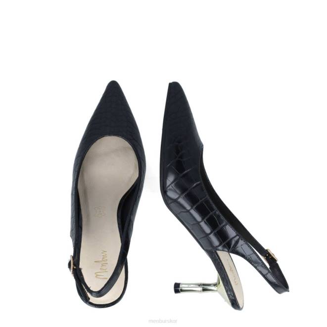 Menbur kvinnor svart lacerta casual chic sko 608J188