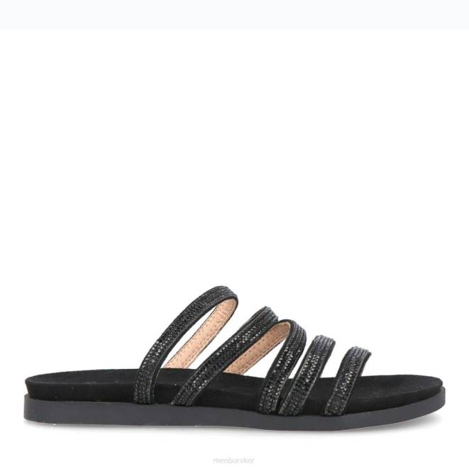 Menbur kvinnor svart lorino casual chic sko 608J3182