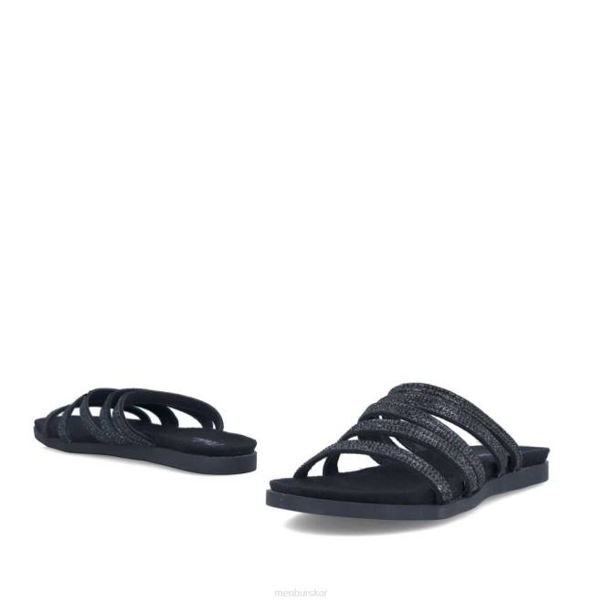 Menbur kvinnor svart lorino casual chic sko 608J3182