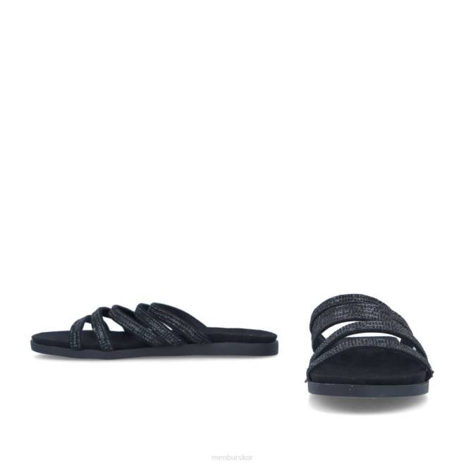Menbur kvinnor svart lorino casual chic sko 608J3182