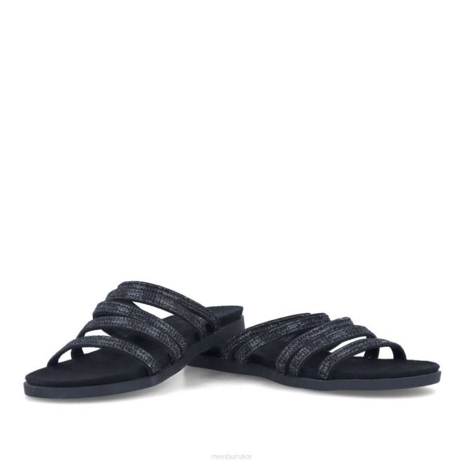 Menbur kvinnor svart lorino casual chic sko 608J3182