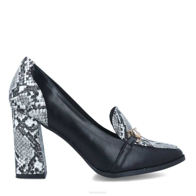 Menbur kvinnor svart lupia casual chic sko 608J404